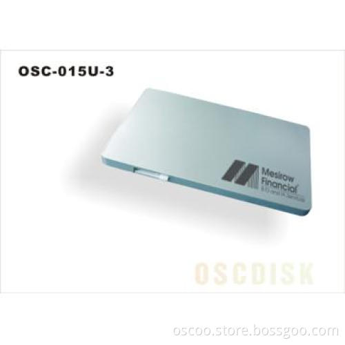 Credit Card style USB flash drive with Full Color imprinting